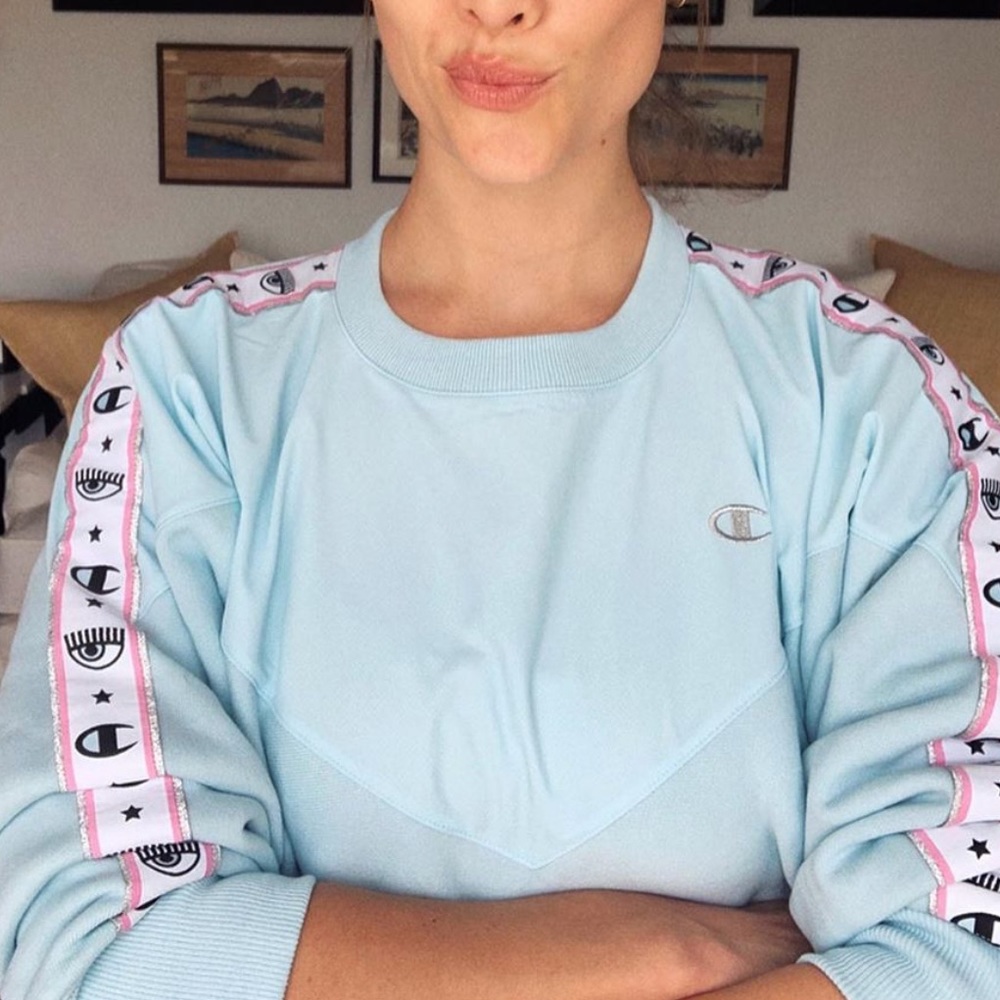 NWOT Champion X Chiara Ferragni sweatshirt (M) - Picture 1 of 11